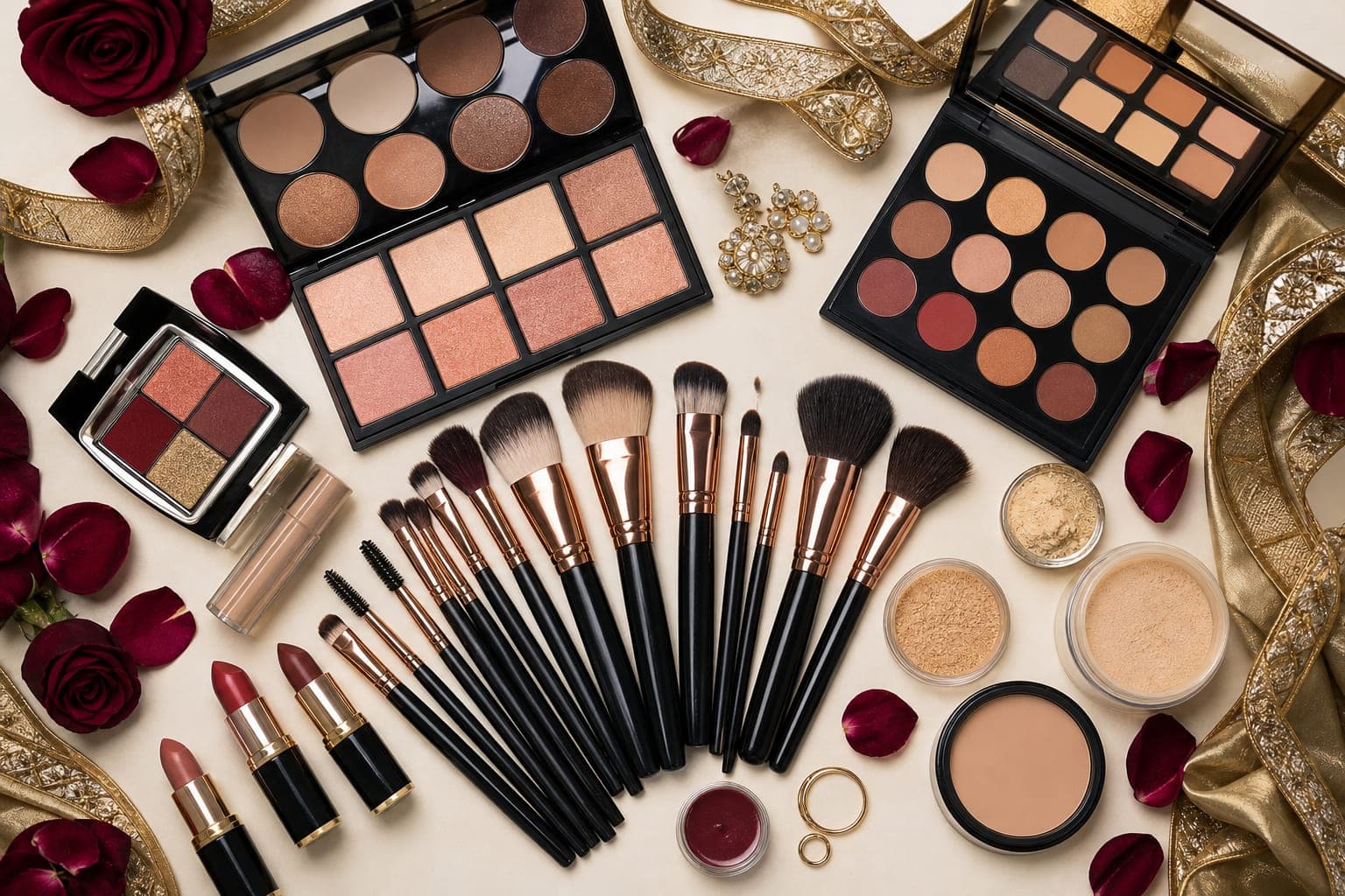Professional bridal makeup kit for Indian weddings
